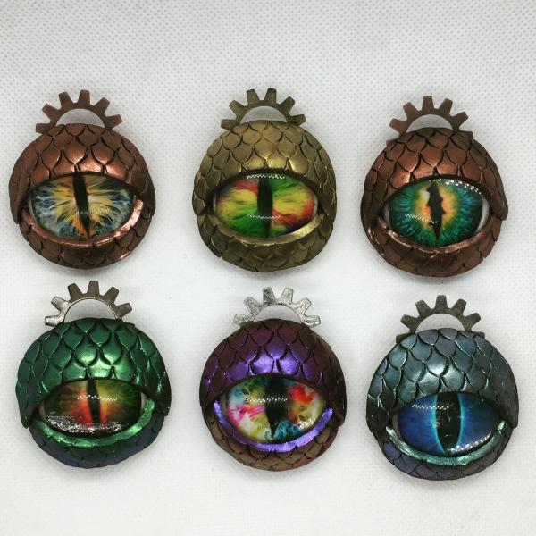 Dragon Eye Pins/ Pendants