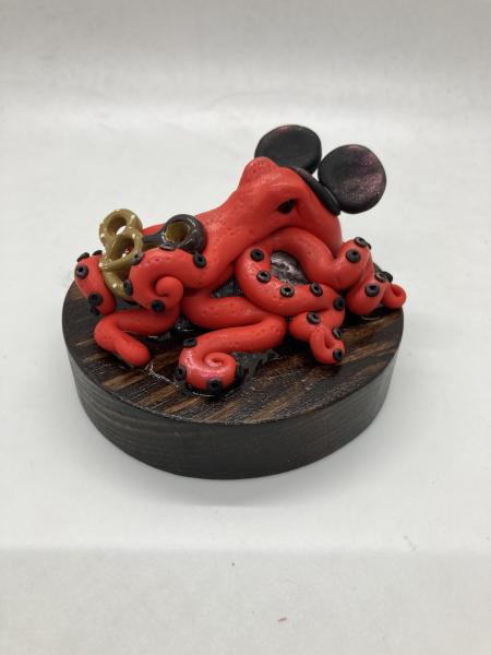 Mickey Ear Mini octopus sculpture