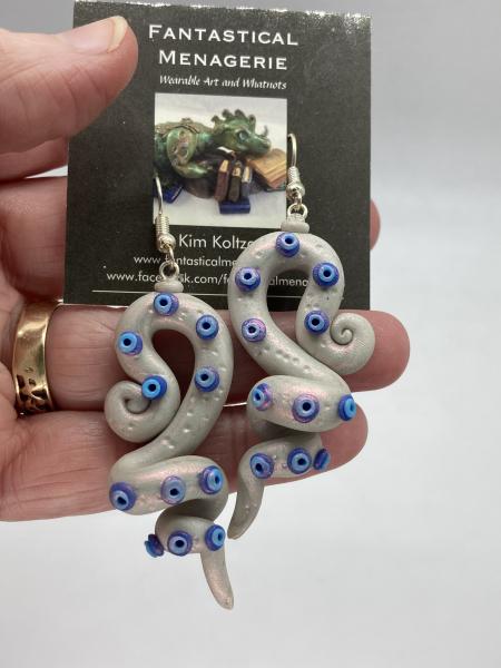 Tentacle earrings, please choose one picture