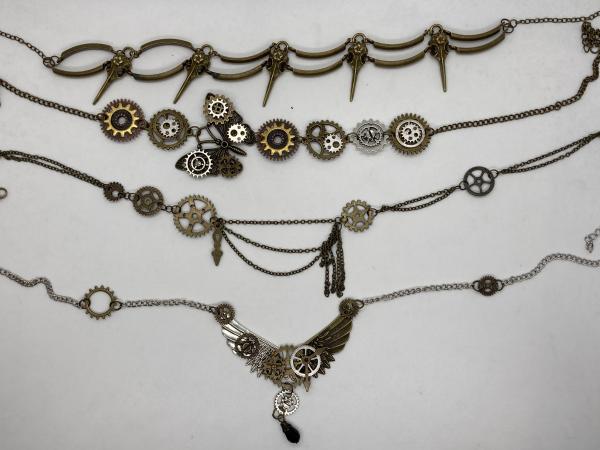 Steampunk necklaces please choose one picture