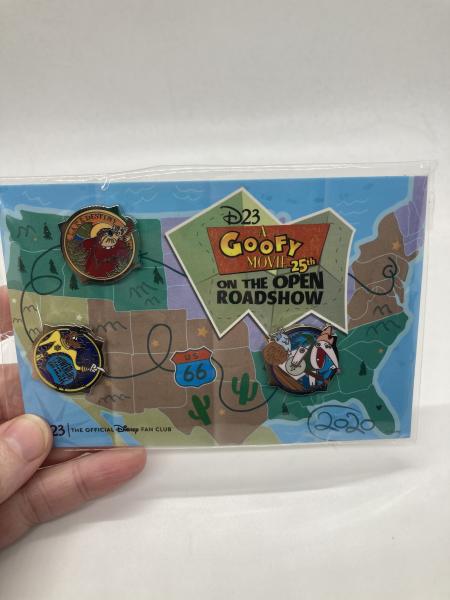D23 Goofy Roadshow Pins (3) New