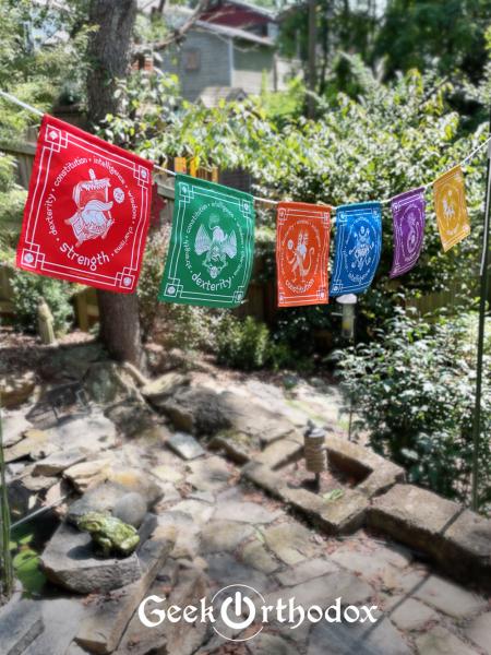 Dungeon Bunting inspiration flags picture