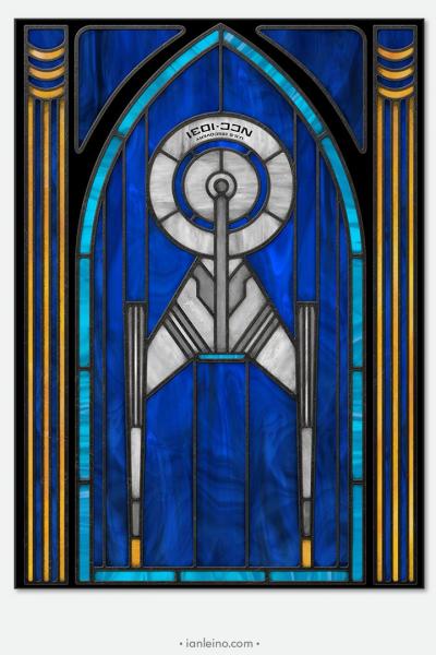 Star Wars “Discovery” - Stained Glass window cling