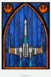 Star Wars “X-Wing” - Stained Glass window cling