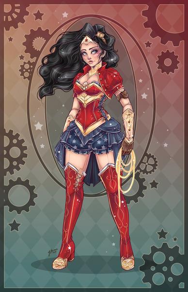 Wonder Woman Design Print