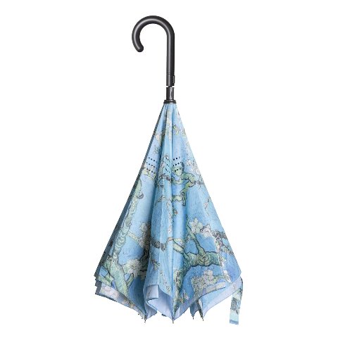 Reverse Umbrella - Van Gogh Almond Blossoms - 280-20238RC picture