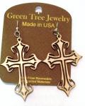 GT earrings - Cross, NW - 520-1226NW