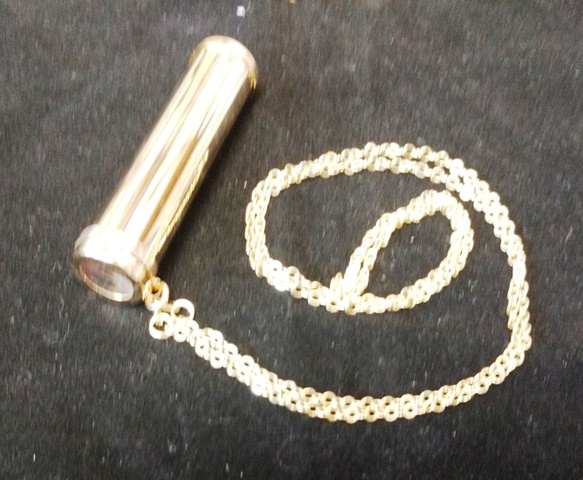Classic Gold-tone Kaleidoscope necklace - GI-8070G