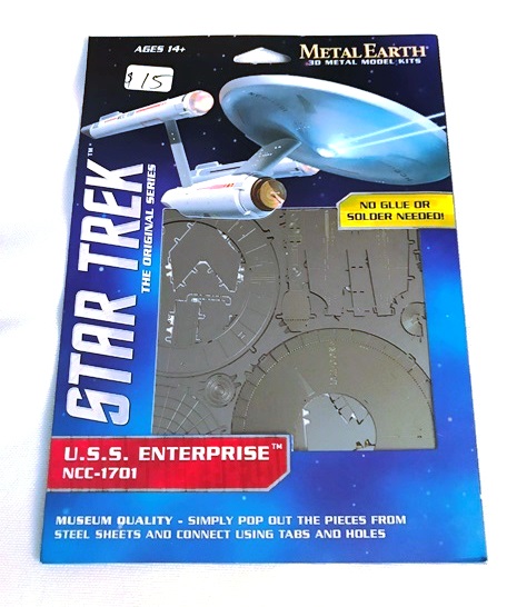 Metal Earth Star Trek - USS Enterprise 1701 - 32309012804