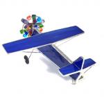 Airplane Kaleidoscope, blue - Hunt - 100-2207b