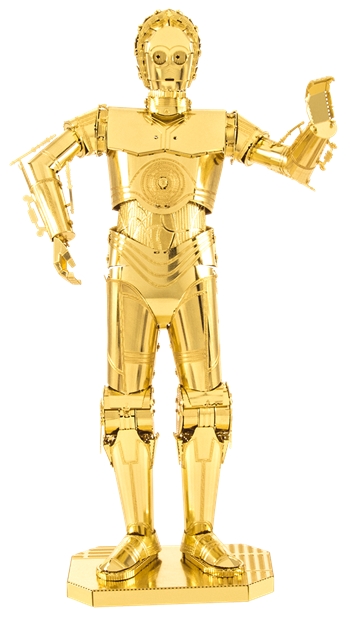 Metal Earth Star Wars - C3PO Gold - 32309012705 picture