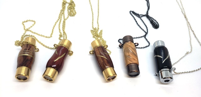Wooden Inlay Necklace Scope D - Tupa - 100-7505d picture