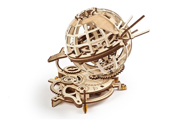 UGears Wooden Mechanical Globe - UG12114 picture