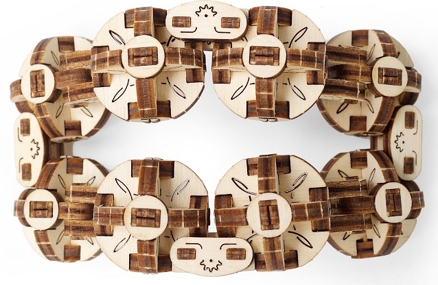 UGears Wooden Mechanical Flexi-Cubus Kit - KD502157 picture