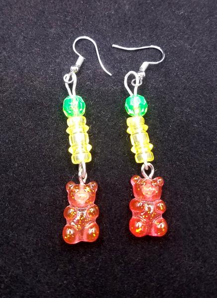 Decora Kei Gummy Bear Earrings picture