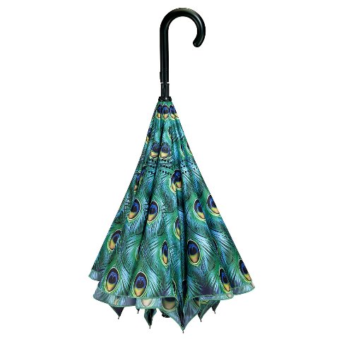 Reverse Umbrella - Peacock - 280-23061RC picture