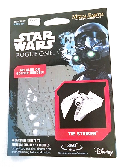 Metal Earth Star Wars - Rogue One TIE Striker - 32309012736 picture