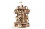 UGears Wooden Mechanical Carousel - UG12113