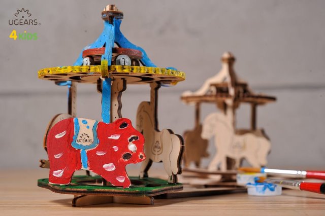 UGears 4Kids Merry-Go-Round - UTK0020