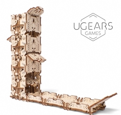 UGears Wooden Mechanical Dice Tower - KD502196 picture