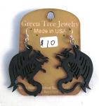 GT earrings - Dragon, BS - 520-1296BS