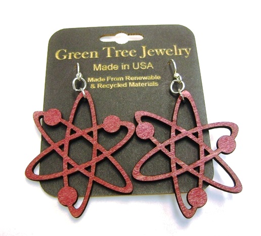 GT earrings - Atom, CR - 520-1140CR picture