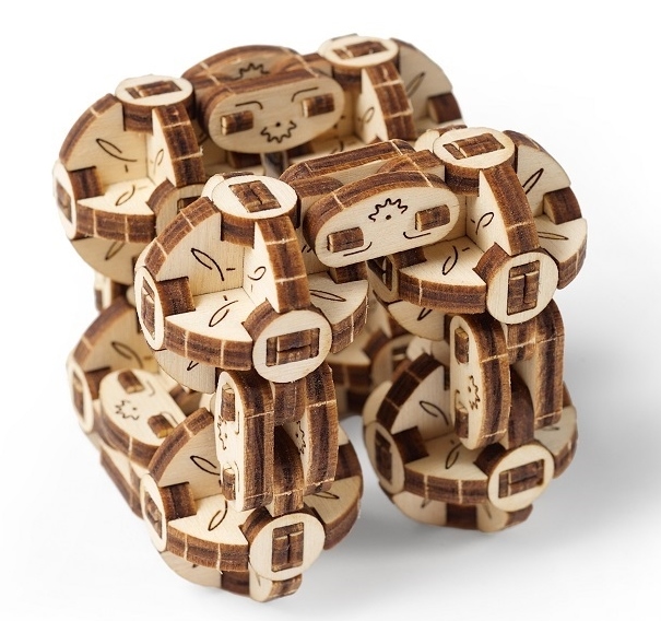 UGears Wooden Mechanical Flexi-Cubus Kit - KD502157 picture