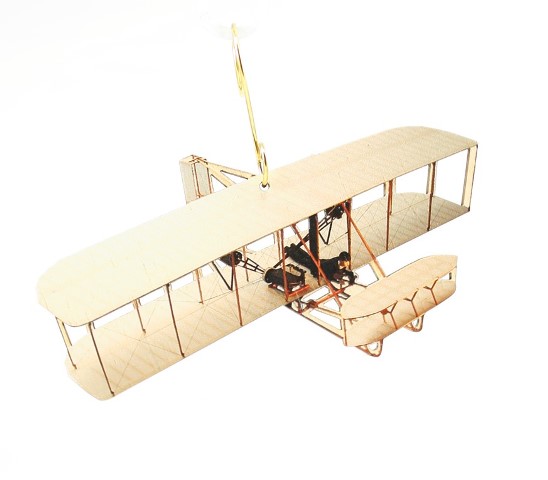 Wright Brothers Airplane Ornament - 224-9975