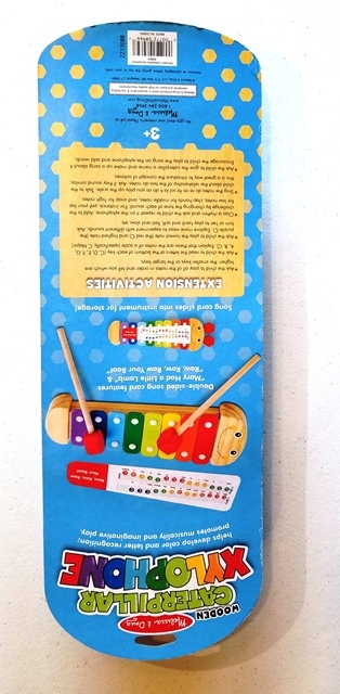 Wooden Caterpillar Xylophone - 772089647 picture