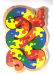 Snake Alphabet Puzzle - 205-0025