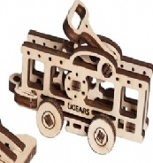 UFidgets Wooden Tram Car Kit - KD502153tram picture