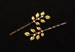 Changing Leaves Branch Bobby Pin Set