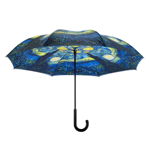 Reverse Umbrella - Van Gogh Starry Night - 280-20209RC picture