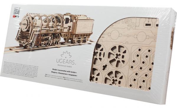 UGears Wooden Mechanical Train Kit - KD502264 picture