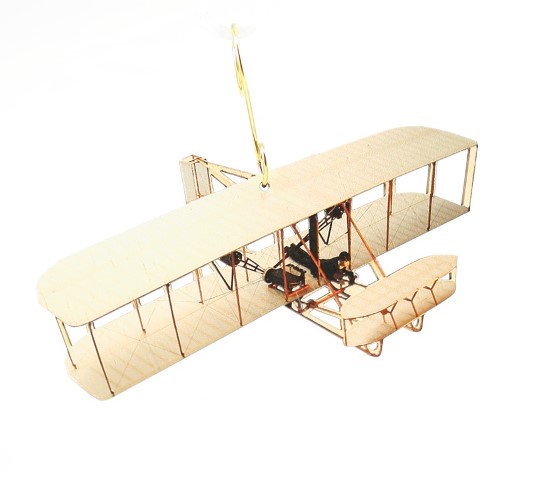 Wright Brothers Airplane Ornament - 224-9975 picture