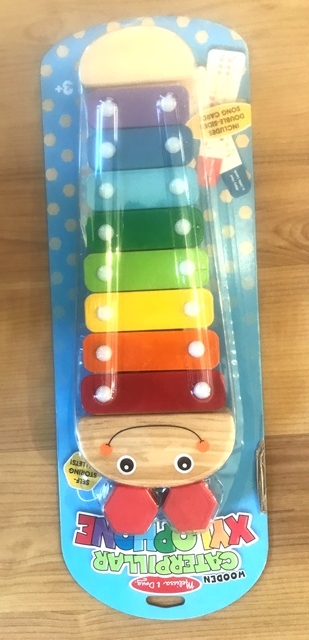 Wooden Caterpillar Xylophone - 772089647 picture