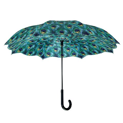 Reverse Umbrella - Peacock - 280-23061RC picture