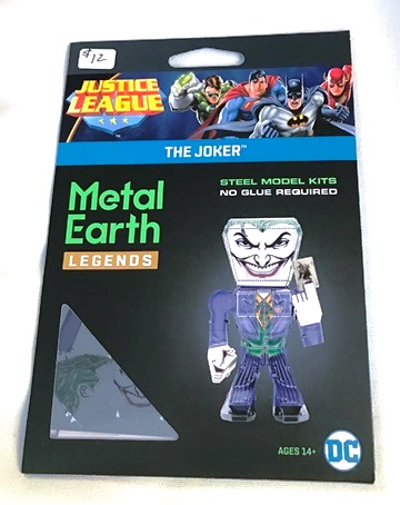 Metal Earth Legends - Justice League, Joker - 32309050226