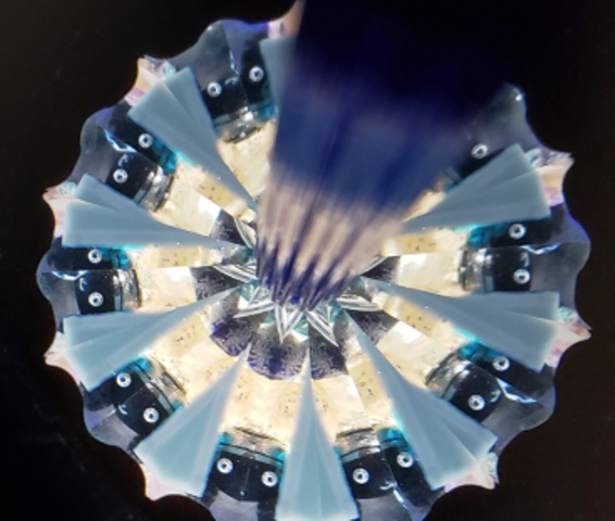 Mini Blue Kaleidoscope - Lindenmier - 100-1105 picture