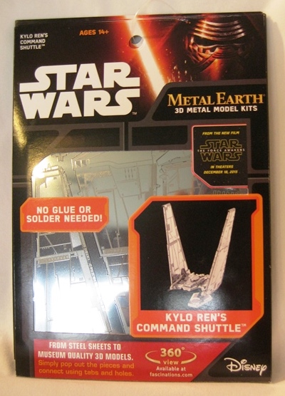 Metal Earth Star Wars - Kylo Ren's Command Shuttle - 32309012668 picture