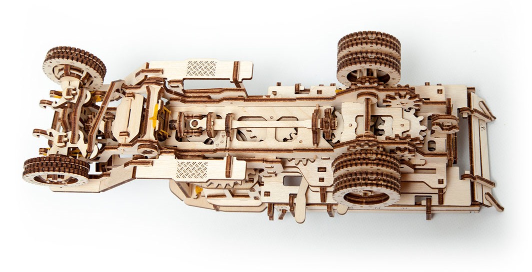 UGears Wooden Mechanical Truck Kit - KD502246 picture