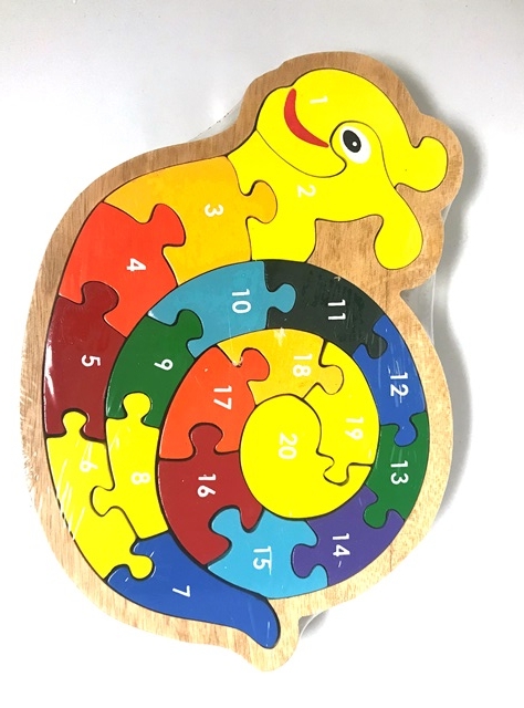 Snail Number Puzzle - 205-0020 picture