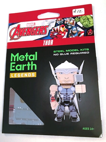 Metal Earth Legends - Marvel Avengers, Thor - 32309050042