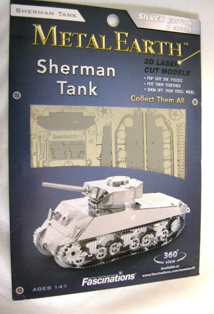 Metal Earth - Sherman Tank - 32309012040 picture