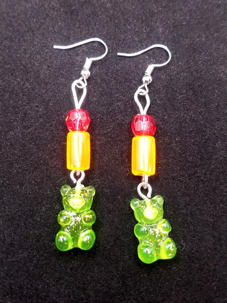 Decora Kei Gummy Bear Earrings picture