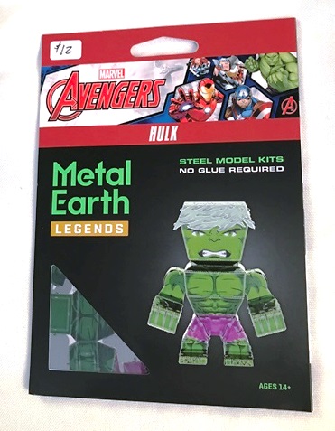 Metal Earth Legends - Marvel Avengers, Hulk - 32309050035