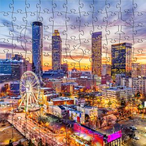 Zen Puzzle Teaser - Atlanta Downtown - 682055029498