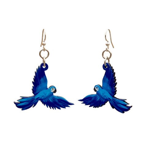 GT earrings - Blue Macaw - 520-T128 picture