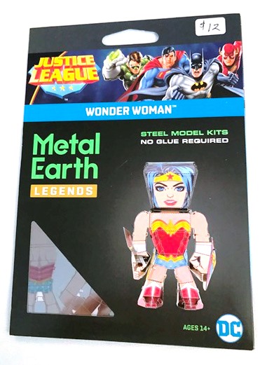 Metal Earth Legends - Justice League, Wonder Woman - 32309050257 picture