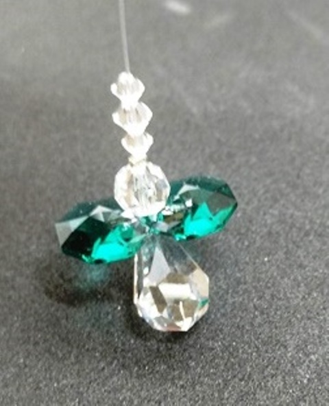 Crystal Angel, emerald - 73400750040
